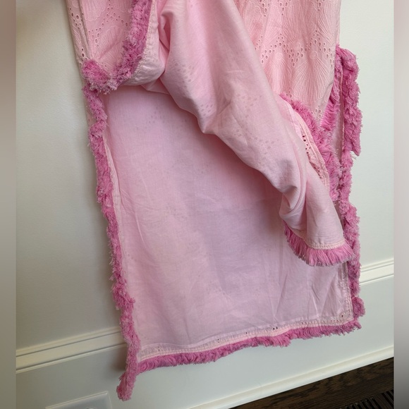 SAIL TO SABLE Eyelet Caftan – Blush | Size Small | NWOT - Picture 7 of 10